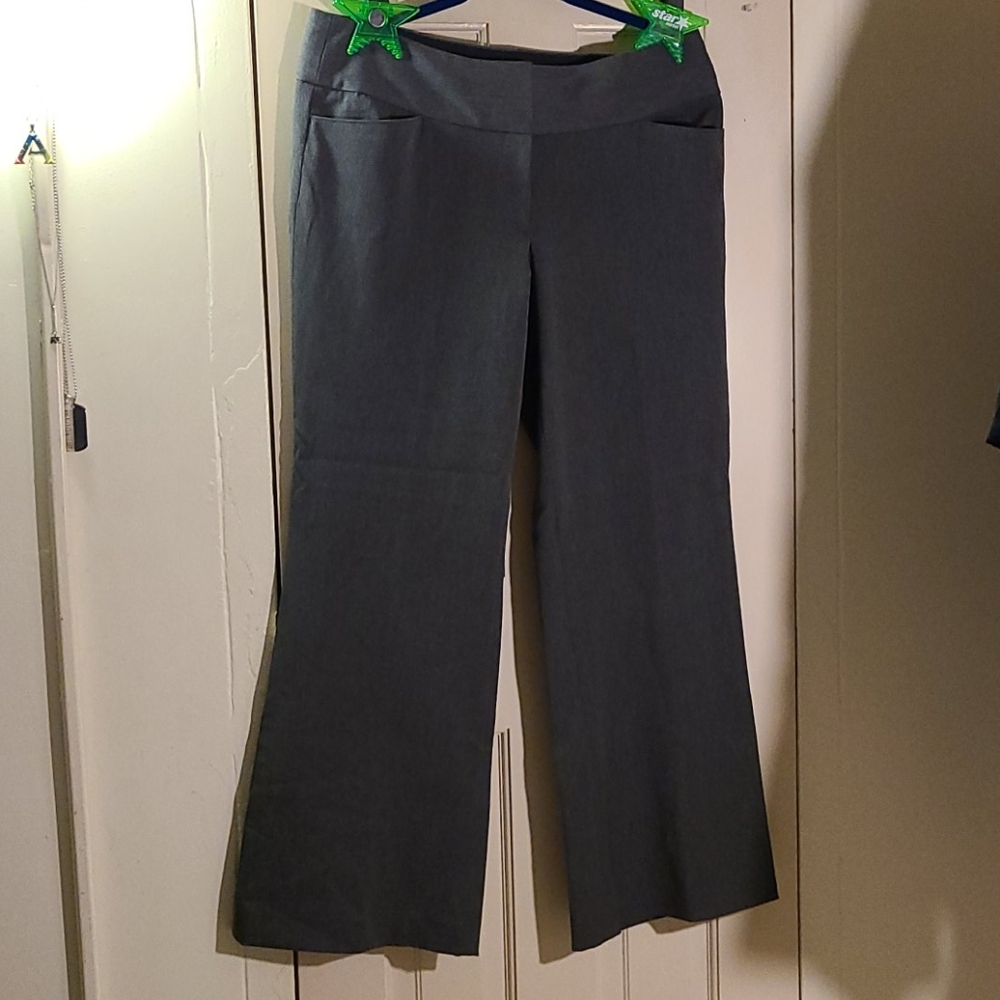 Gray dress pants